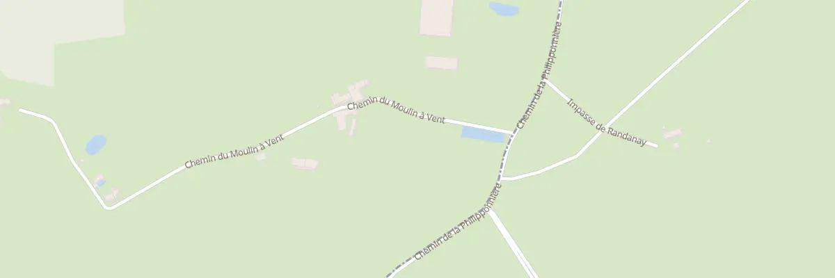 Plan du 1295 Che du Moulin à Vent à Balbigny
