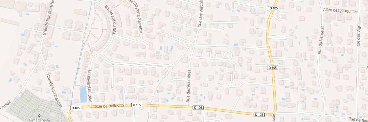 Plan du 42 Rue des Vercheres à Poncins