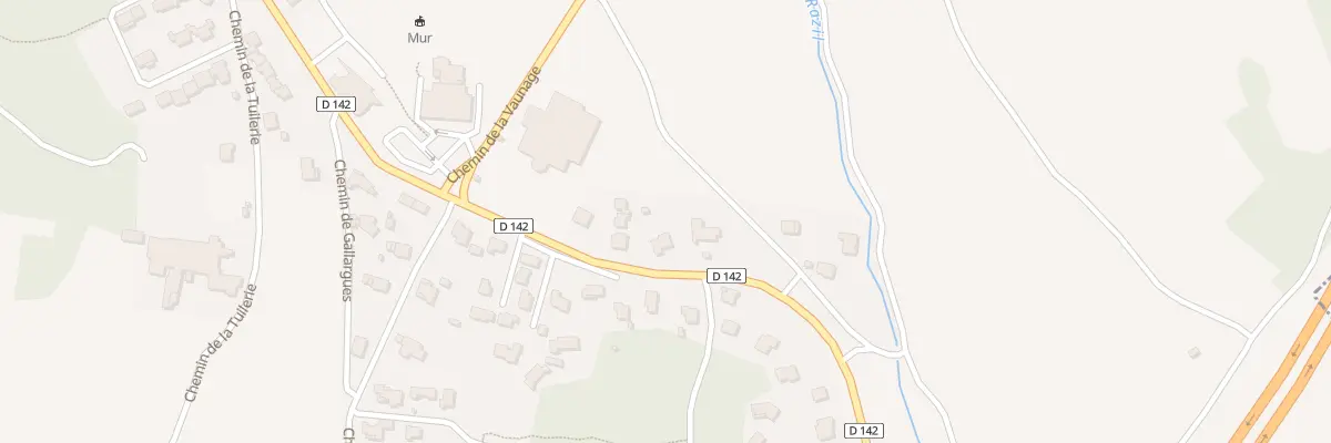 Plan du 791 Rue de la Gare à Aigues-Vives