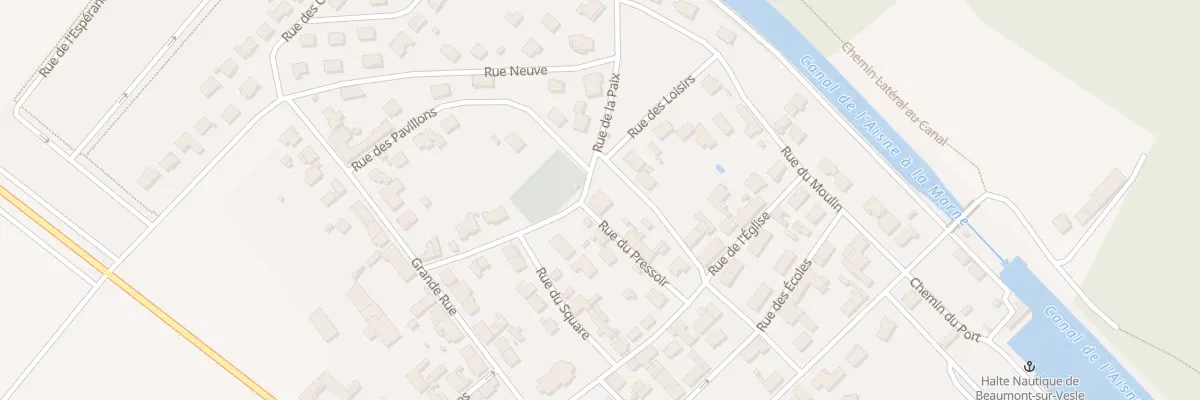 Plan du 8 Rue du Pressoir à Beaumont-sur-Vesle