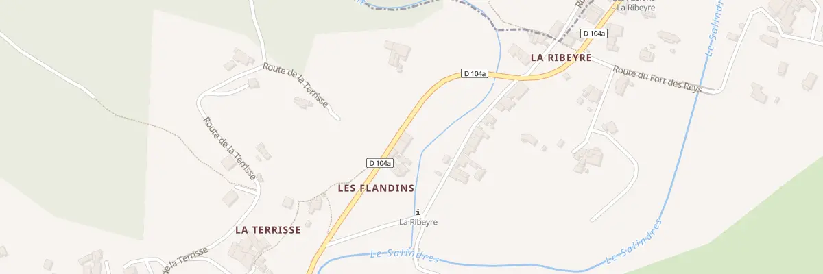Plan du 5763 La Ribeyre aux Assions