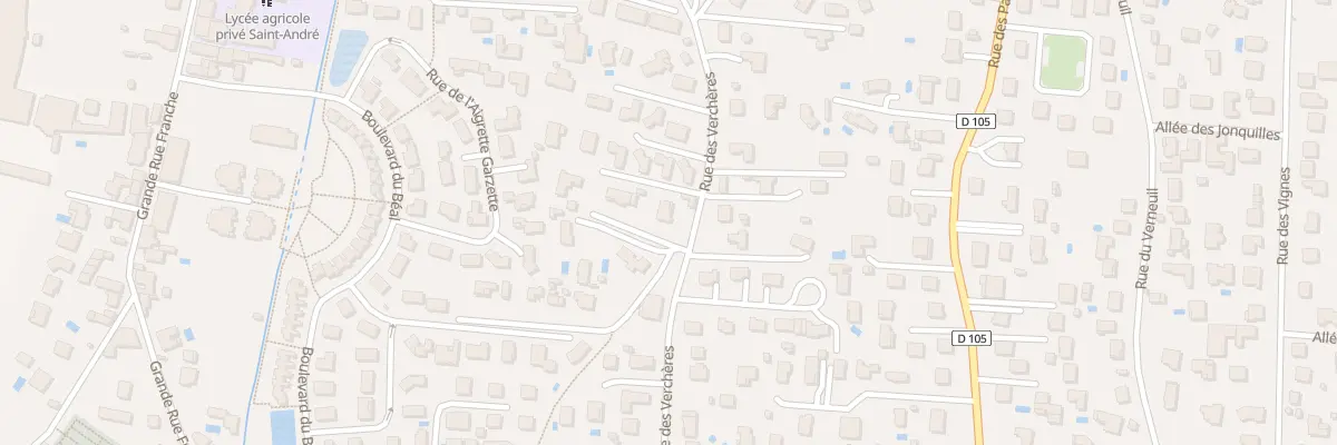 Plan du 24 Rue des Verchères à Sury-le-Comtal