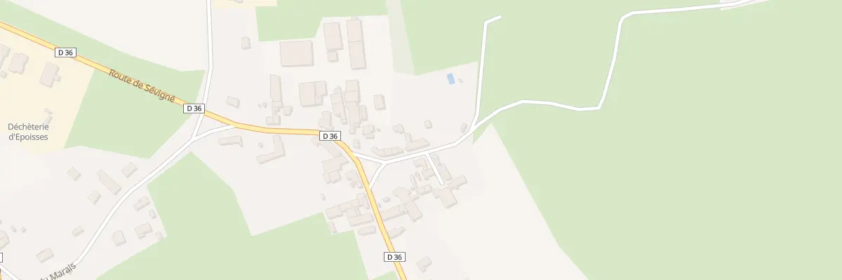 Plan du 3 Rue des Champs à Époisses