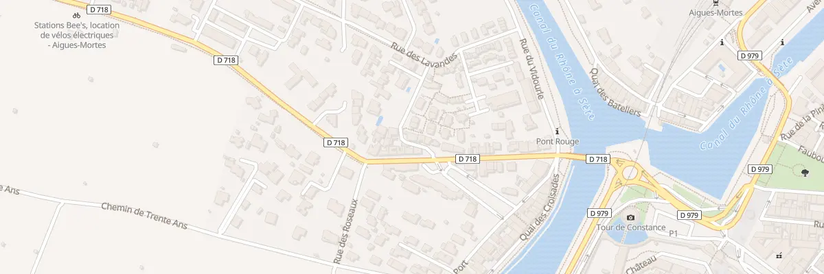 Plan du 8 Imp du Puits à Aigues-Mortes