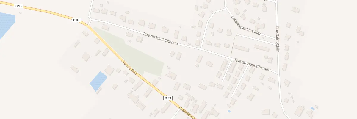 Plan du 17 Rue du Haut Chemin à Vaudes