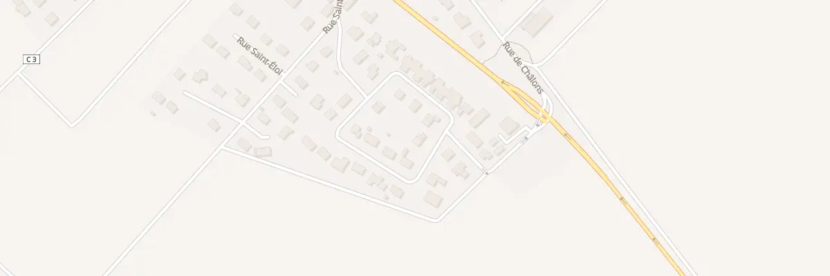Plan du 17 Chem la Voie du Feuillet à Beaumont-sur-Vesle