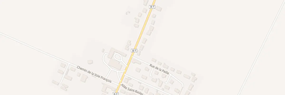 Plan du 36 Rue des Monts de Champagne à Prunay