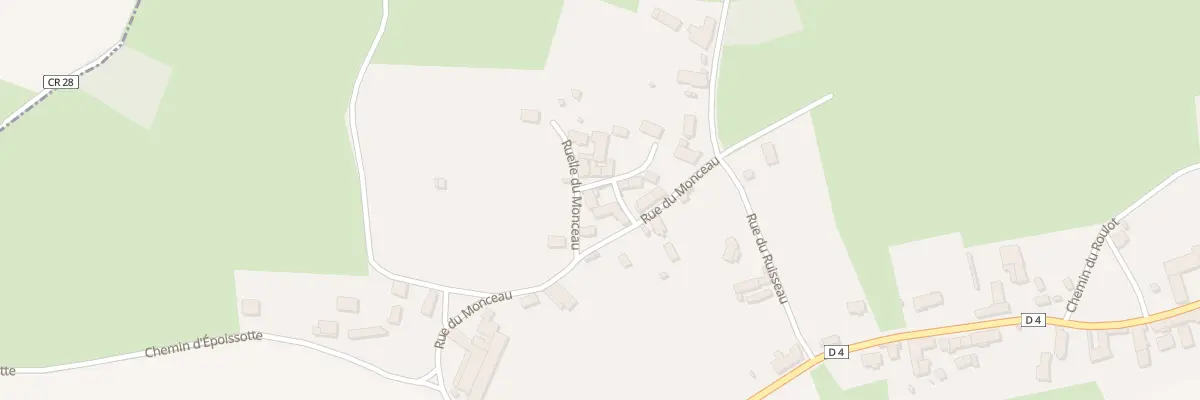 Plan du 5074 Rle du Monceau à Corrombles