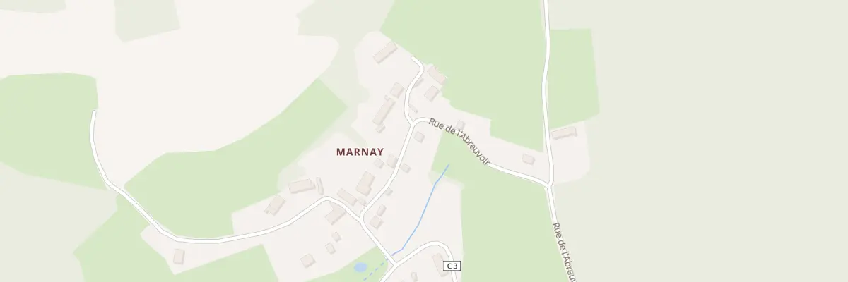 Plan du 6 Rue de l’Abreuvoir à Alligny-en-Morvan