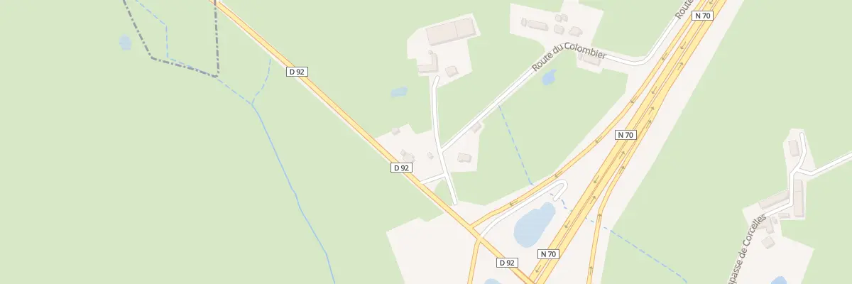 Plan du 5387 Les Mouilles à Palinges