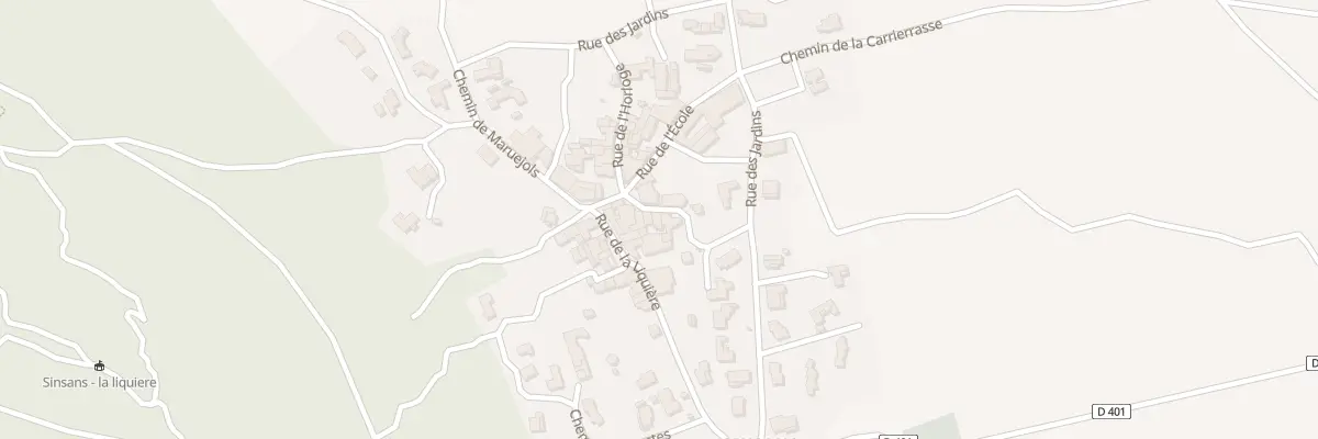 Plan du 8 Rue de l’Église à Calvisson