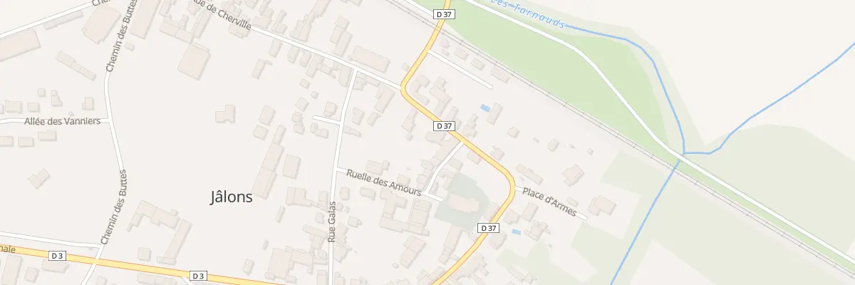 Plan du 4 Rue de l’Eglise à Jâlons