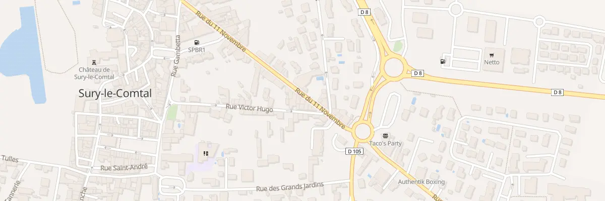Plan du 56 Rue du Onze Novembre à Sury-le-Comtal