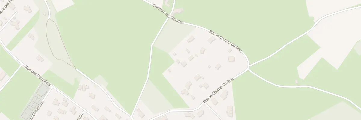 Plan du 4 Rue le Champ de Bois aux Villettes