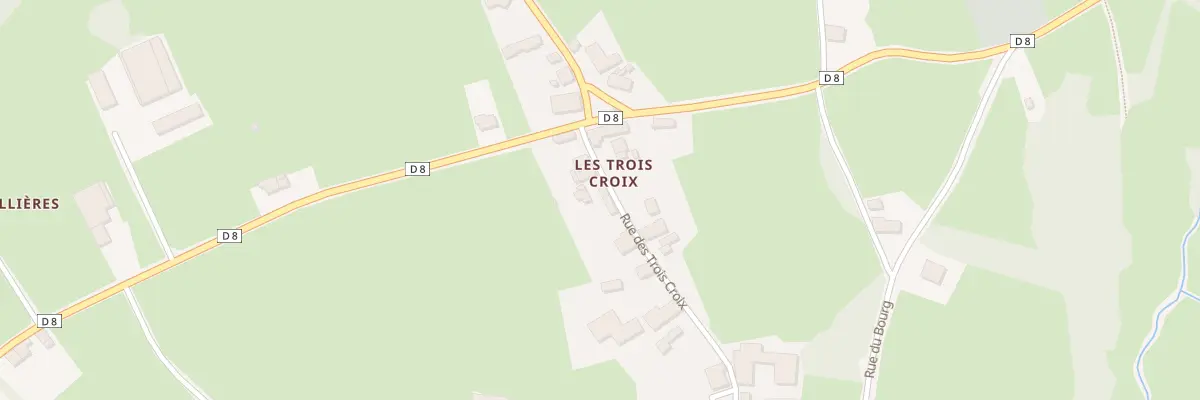 Plan du 5153 Les Trois Croix à Ligny-en-Brionnais