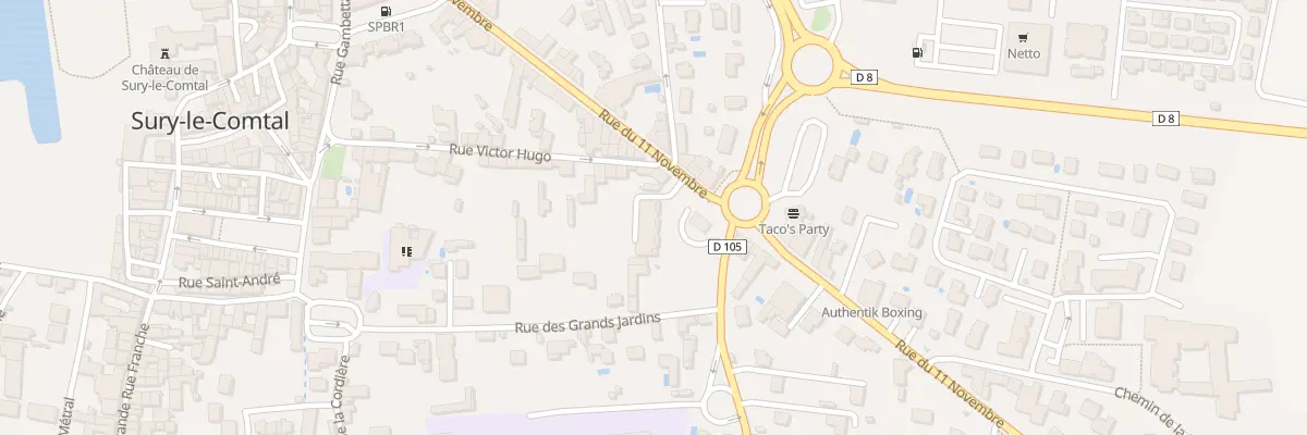 Plan du 62 Rue du Onze Novembre à Sury-le-Comtal