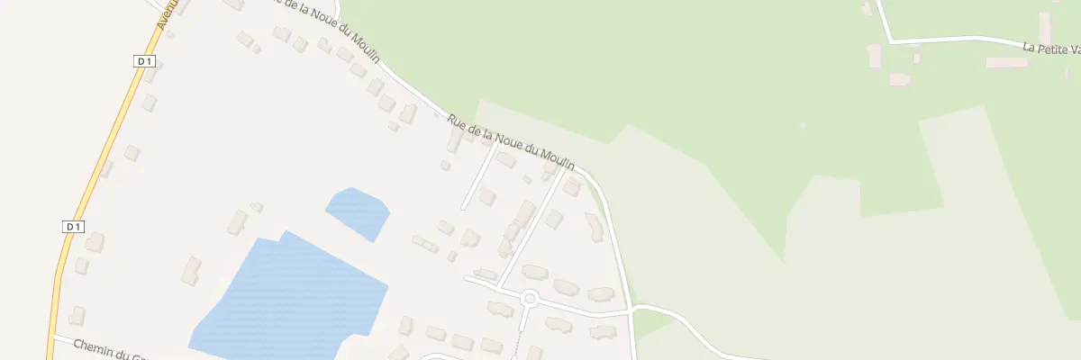 Plan du 28 Rue De La Noue Du Moulin à Clérey