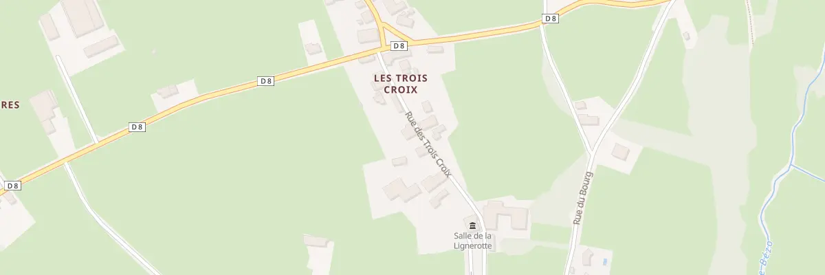 Plan du 5151 Les Trois Croix à Ligny-en-Brionnais