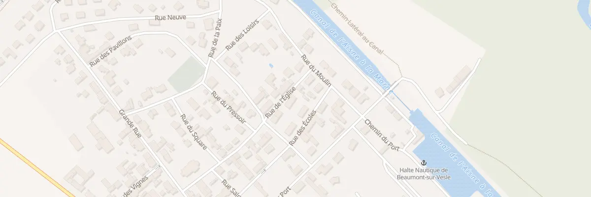 Plan du 14 Rue de l’Eglise à Beaumont-sur-Vesle
