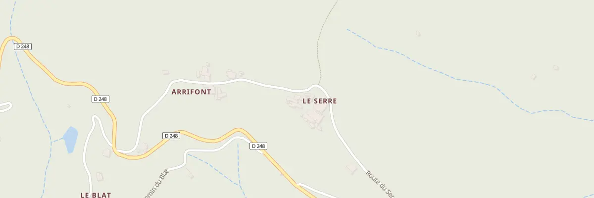 Plan du 5553 Le Serre à Beaumont