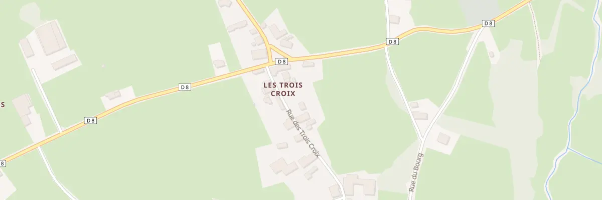 Plan du 91 Rue des Trois Croix à Ligny-en-Brionnais