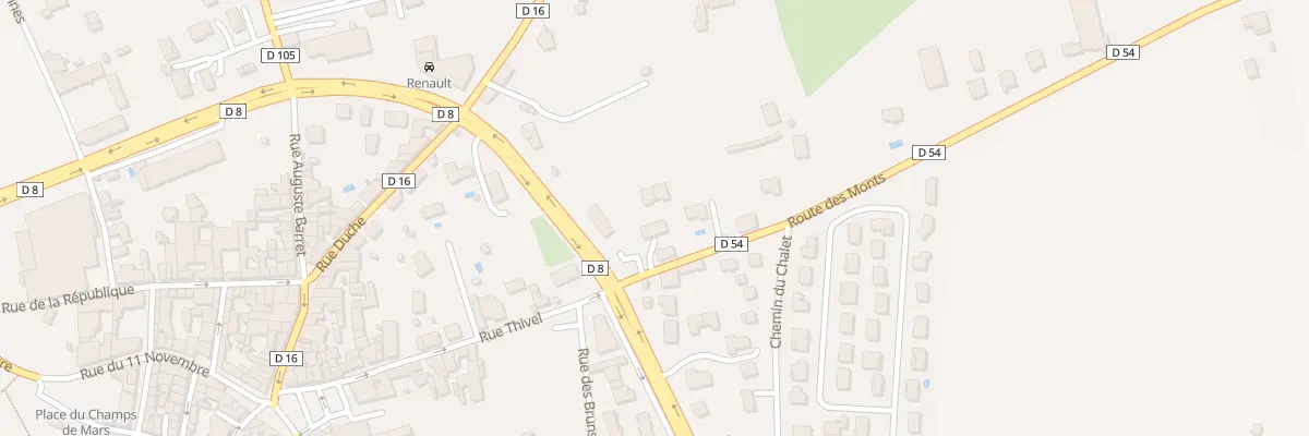 Plan du 39 Rte des Monts à Sury-le-Comtal