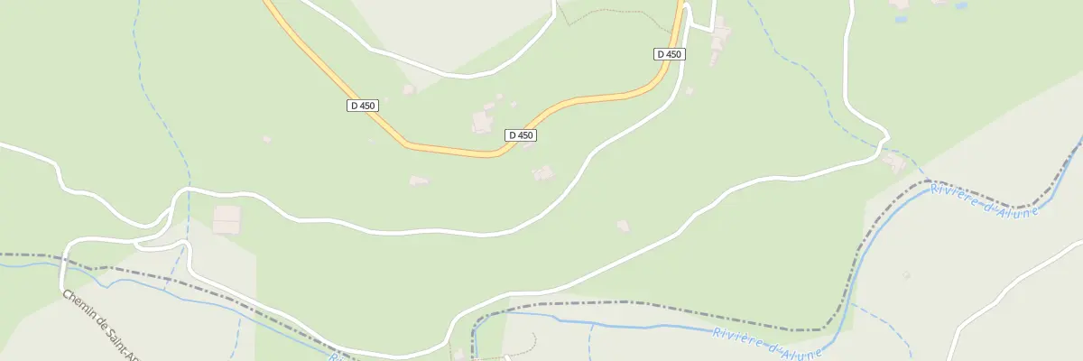 Plan du 5116 Roudon à Saint-André-Lachamp