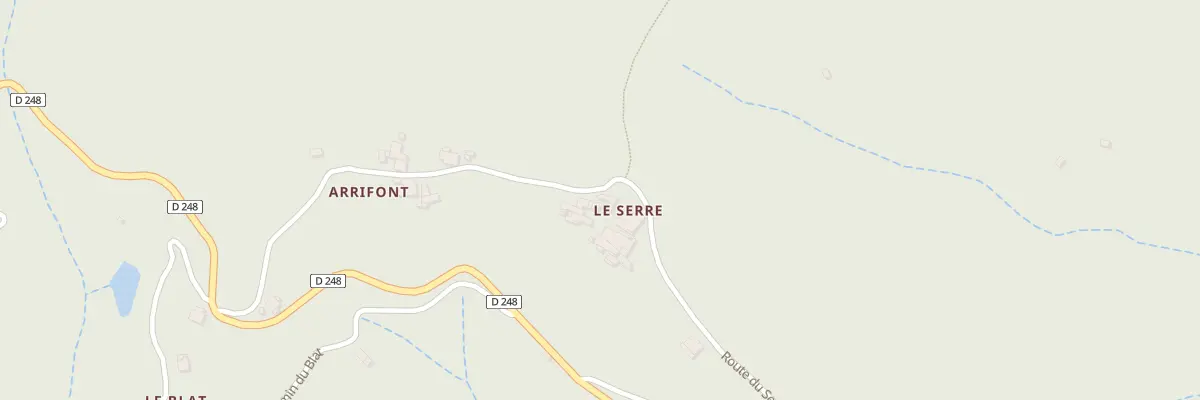 Plan du 5528 Le Serre à Beaumont