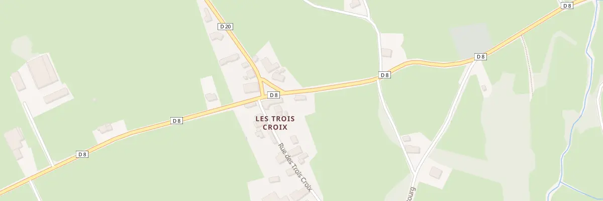 Plan du 5160 Les Trois Croix à Ligny-en-Brionnais