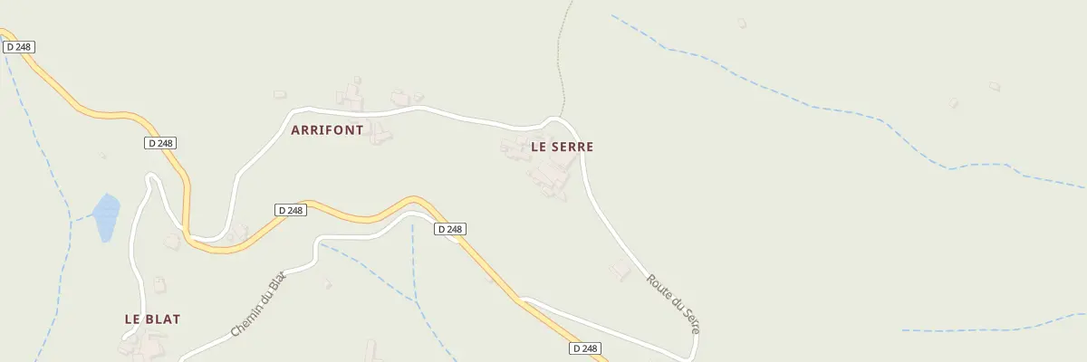 Plan du 5046 Le Serre à Beaumont