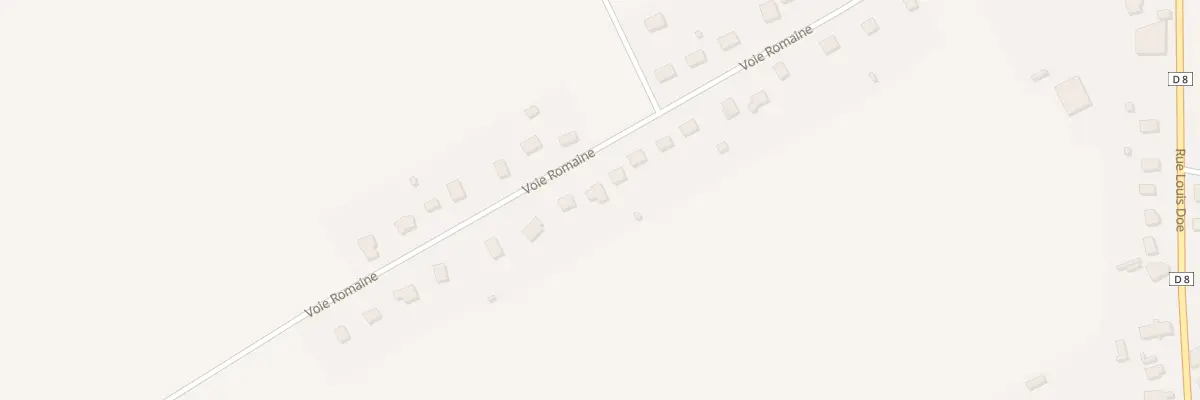 Plan du 29 Voie Romaine à Luyères