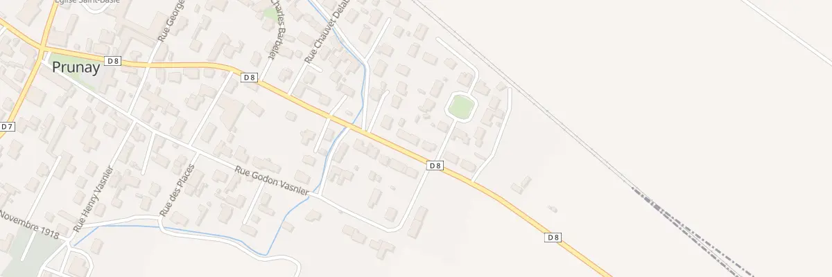 Plan du 35 Rue du Président Roosevelt à Prunay