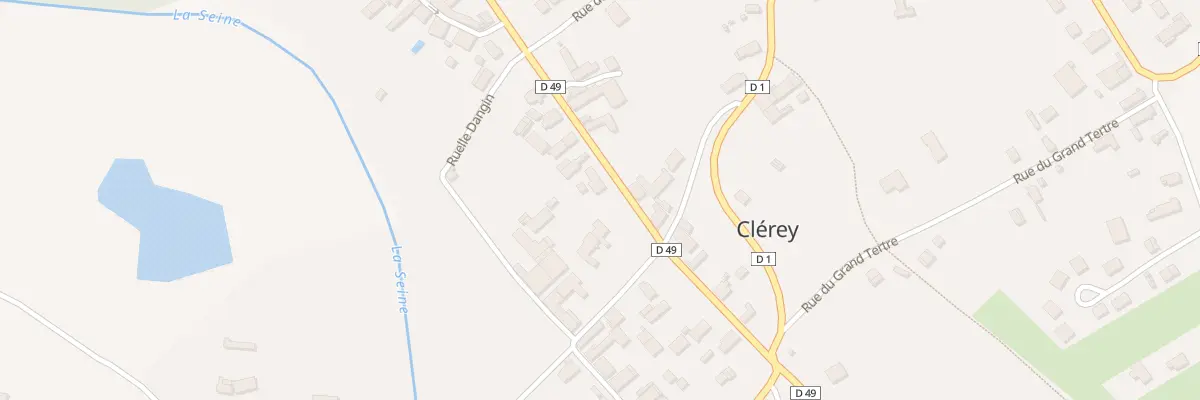 Plan du 15A Rue De La Vallee De La Seine à Clérey