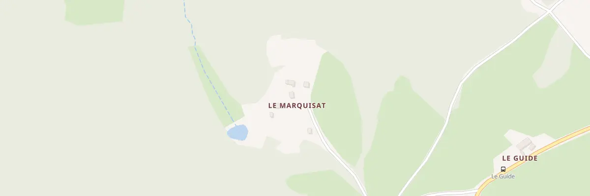 Plan du 5037 Le Marquisat à Dettey
