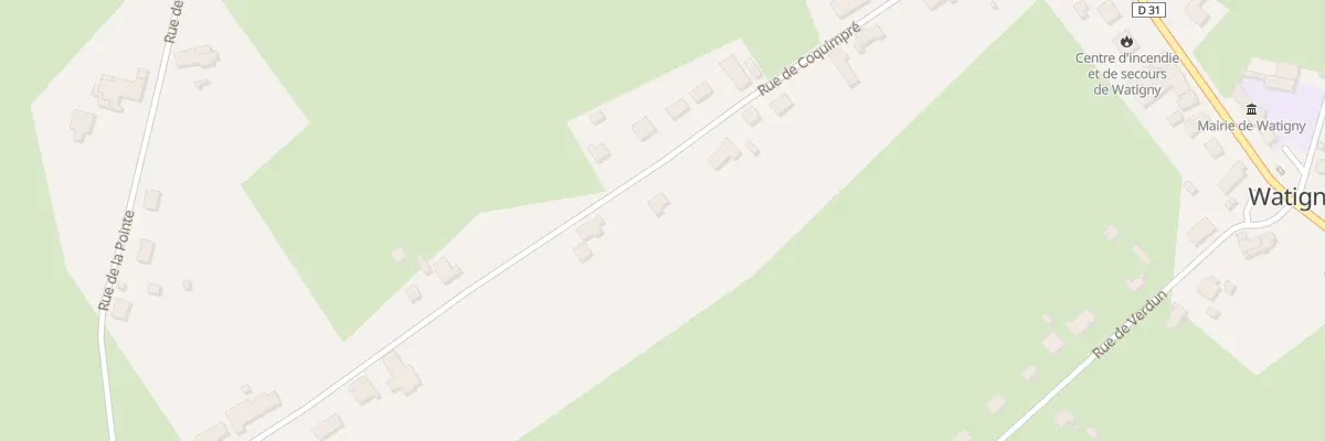 Plan du 19 Rue de Coquimpré à Watigny
