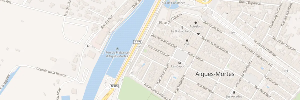 Plan du 27 Rue Sadi Carnot à Aigues-Mortes