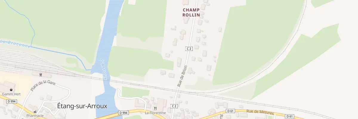 Plan du 5 Rue de Brion à Étang-sur-Arroux