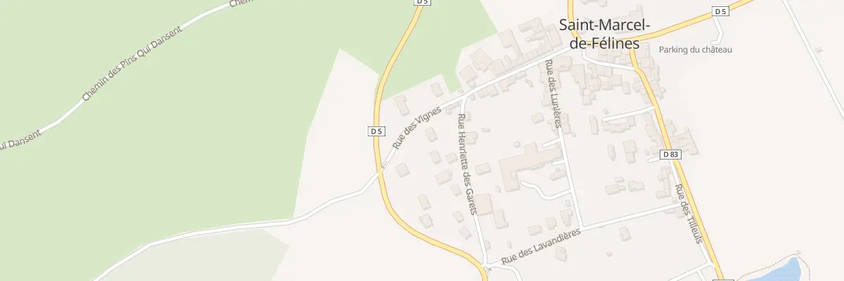 Plan du 5417 Le Bourg à Saint-Marcel-de-Félines