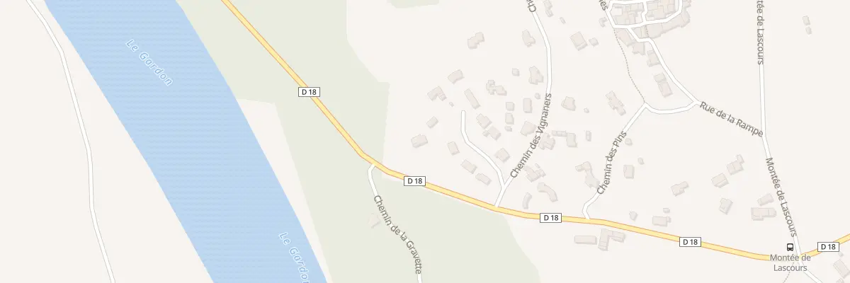Plan du 1329 Rte des Vignerons à Cruviers-Lascours