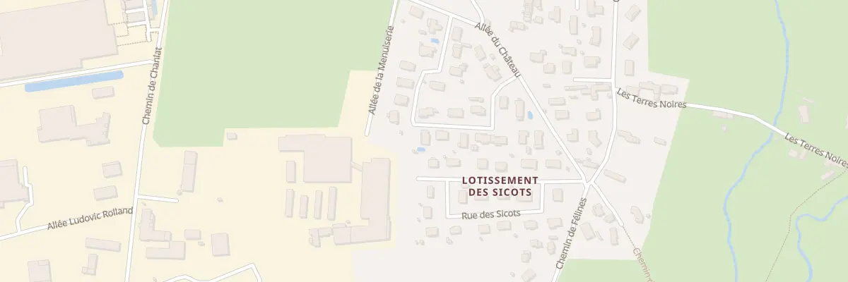 Plan du 6054 Lot du Château à Balbigny