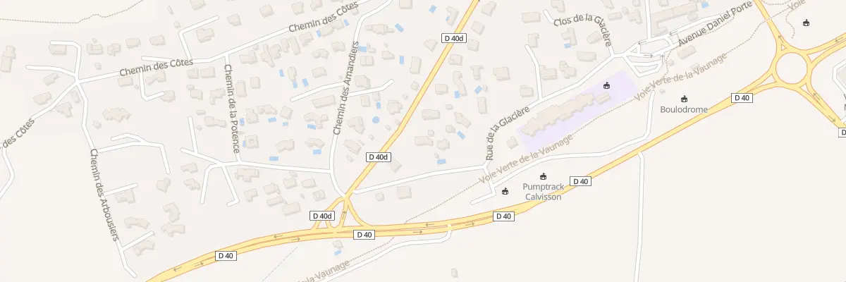 Plan du 43 Av Jean de Lattre de Tassigny à Calvisson