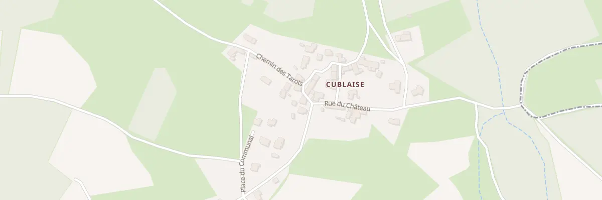 Plan du 10 Rue du Chateau aux Villettes
