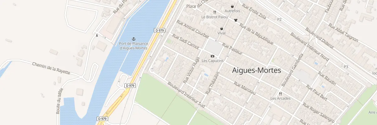 Plan du 13 Rue Denfert Rochereau à Aigues-Mortes