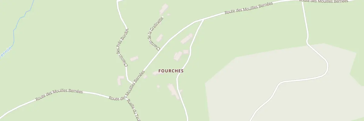 Plan du 5147 Fourches à Champeau-en-Morvan