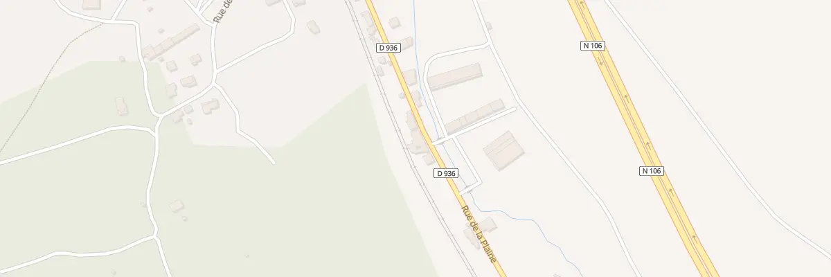 Plan du 60 Rue de la Plaine à Boucoiran-et-Nozières