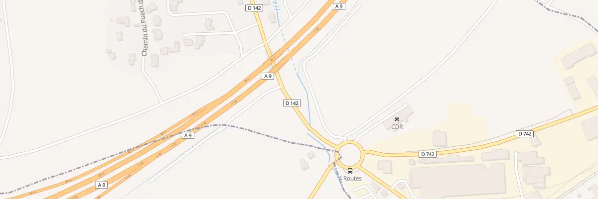 Plan du 1329 Rue de la Gare à Aigues-Vives