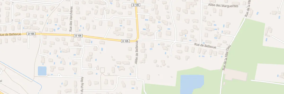 Plan du 36 Rue de Bellevue à Sury-le-Comtal