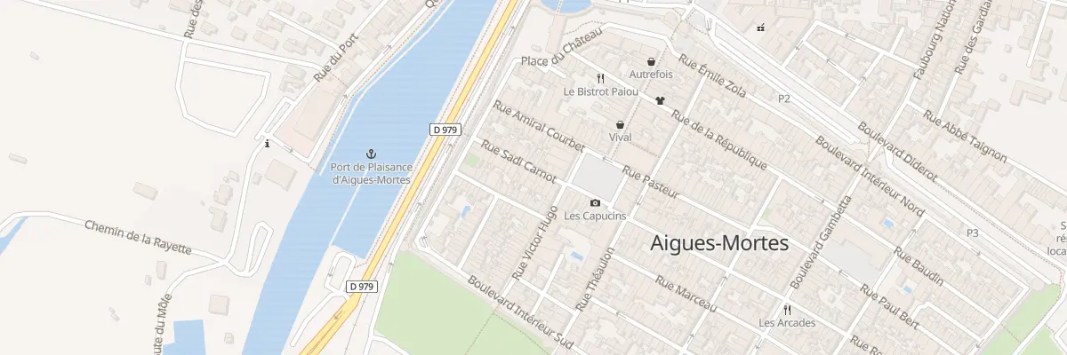 Plan du 9B Rue Sadi Carnot à Aigues-Mortes