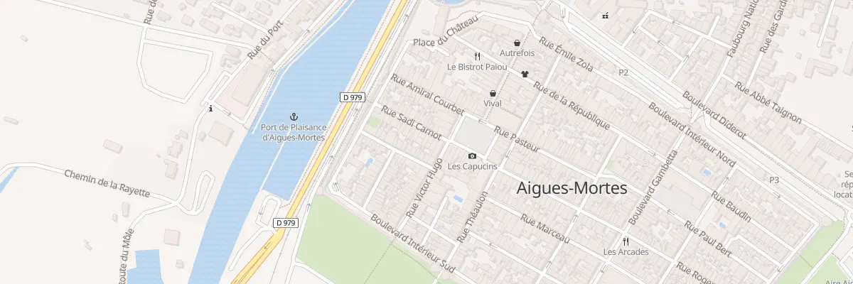Plan du 7 Rue Sadi Carnot à Aigues-Mortes