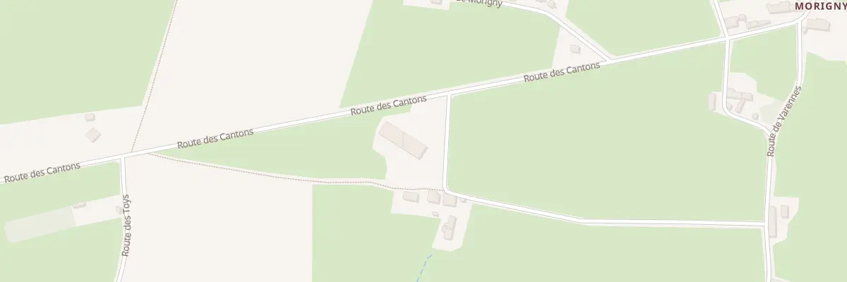 Plan du 5500 Morigny à Palinges